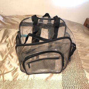 Large Clear Backpack